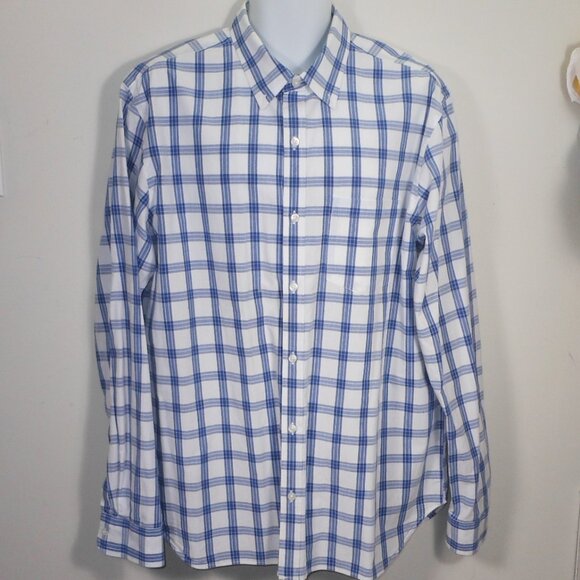 collection of 2 colorful plaids shirts. Old Navy Classic shirt - Picture 8 of 11